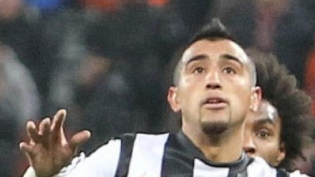 Arturo Vidal,centrocampista della Juventus