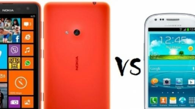 Nokia Lumia 625 vs Samsung Galaxy S3 Mini