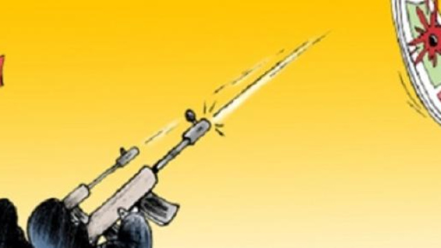 Illustrazione di Jaled Gueddar (Marocco)