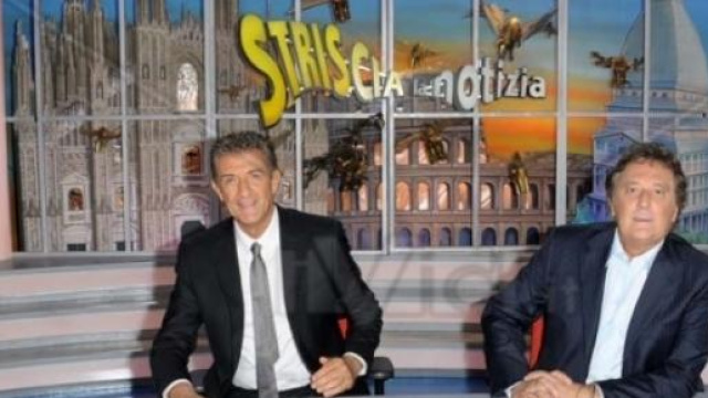 La storica coppia Greggio-Iacchetti