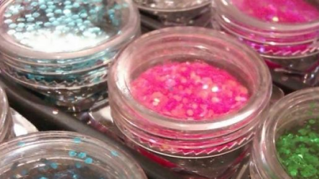 Nail art 2015 marble effect