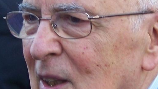Ex presidente della Repubblica Giorgio Napolitano
