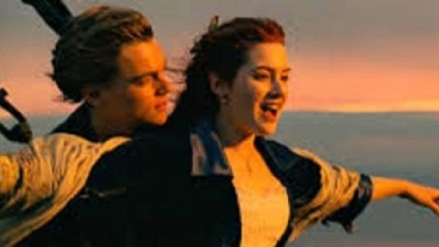 La scena pi&ugrave; famosa del film 'Titanic'