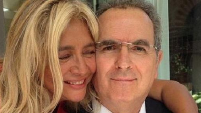Lamberto Sposini e Mara Venier