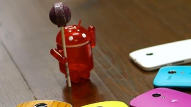 Android 5.0 Lollipop per Motorola