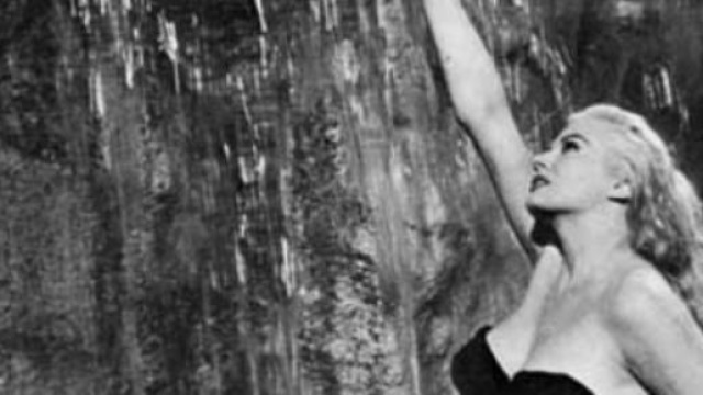 Anita Ekberg e 'La dolce vita' di Federico Fellini