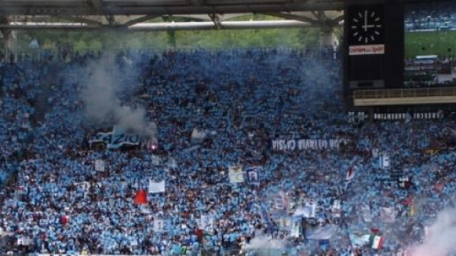 La curva nord della Lazio