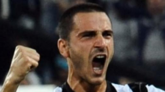 Leonardo Bonucci mentre esulta