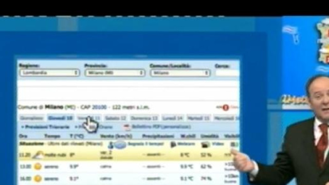 Previsioni meteo: 6 gennaio e 9 gennaio