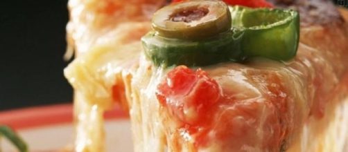 Pizza sem gl&uacute;ten, light e saud&aacute;vel.