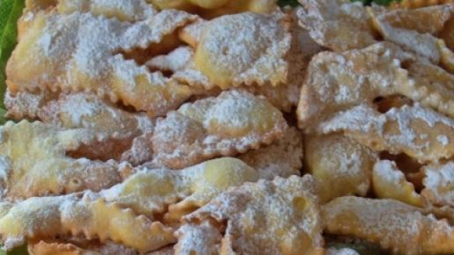Chiacchiere al forno di Carnevale 