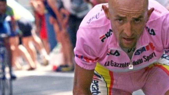 Uno sprint del celebre Pirata