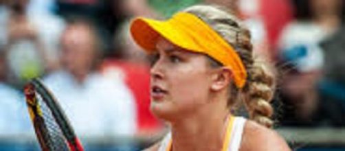 Eugenie Bouchard asked to give a twirl Down Under