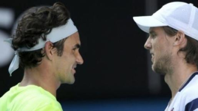 Andreas Seppi e Roger Federer