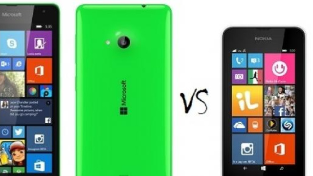 Microsoft Lumia 535 vs Nokia Lumia 530