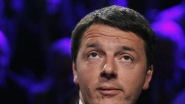 Il premier italiano, Matteo Renzi