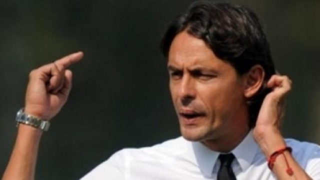 Filippo Inzaghi, allenatore del Milan