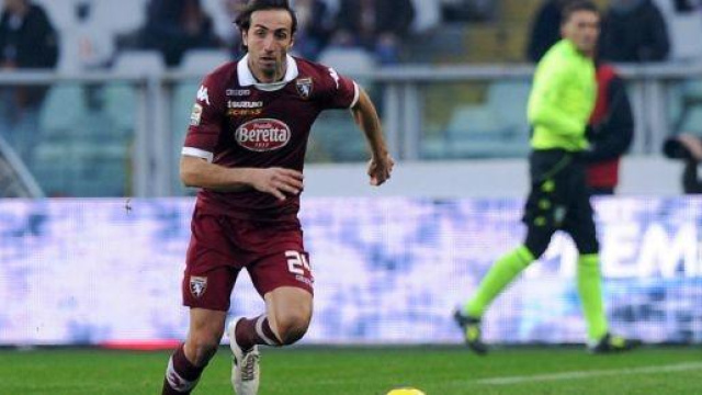 Moretti del Torino autore del gol vittoria