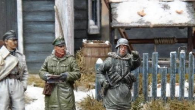 bellissimo diorama per il Model Expo a Veronafiere