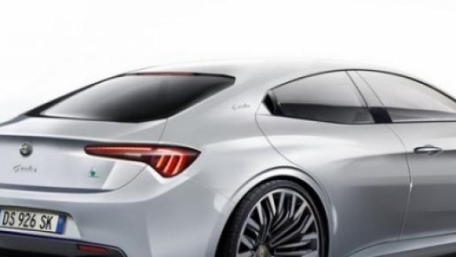 Nella foto: la nuova Alfa Romeo Giulia