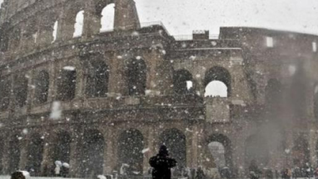 Previsioni meteo febbraio: neve a Roma e Napoli?