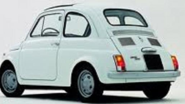 La vecchia e mitica Fiat 500