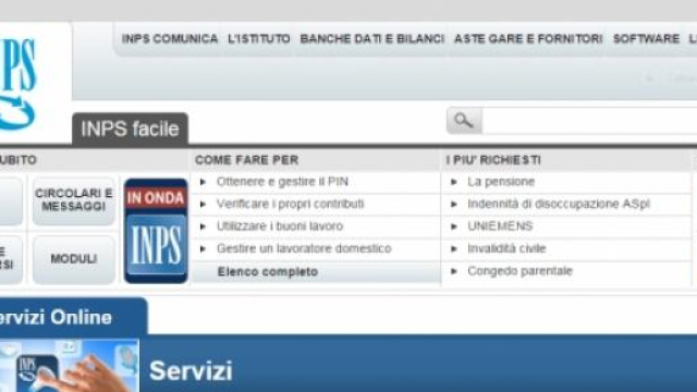 Inps domanda di pensione per casalinghe