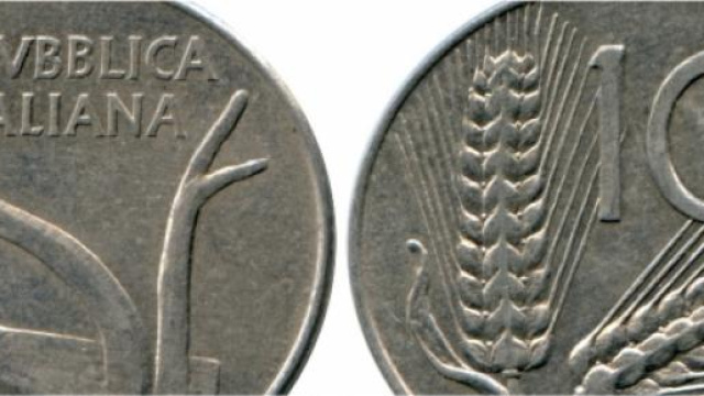 Valore lire italiane rare.