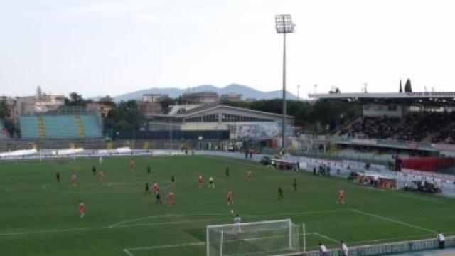 Grosseto-Carrarese, calcio Lega Pro 2015 