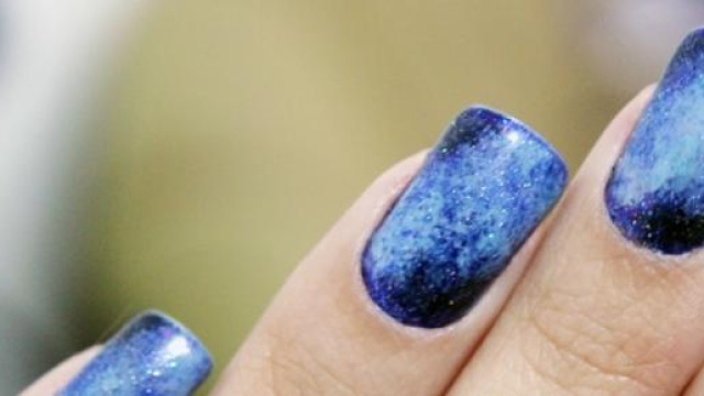 Nail art semplice, moda inverno.