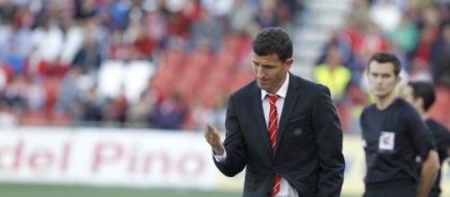 Javi Gracia su equipo peg&oacute; primero