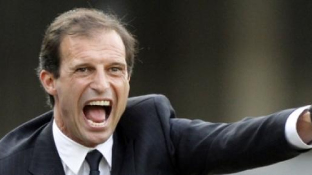L'allenatore della Juventus Massimiliano Allegri
