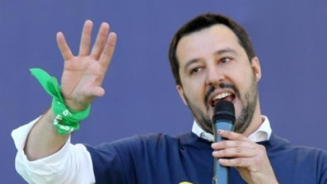 L'attuale segretario di Lega Nord Matteo Salvini