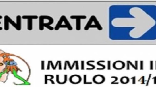 La sospirata immissione in ruolo