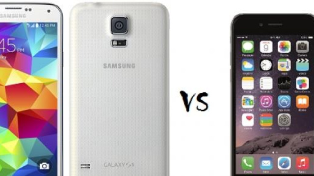 Samsung Galaxy S5 vs Apple iPhone 6