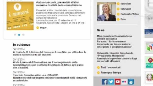 Miur iscrizioni online su scuola in chiaro