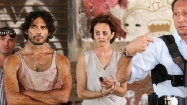 Calcaterra e il Pm Ferretti in Squadra Antimafia 7