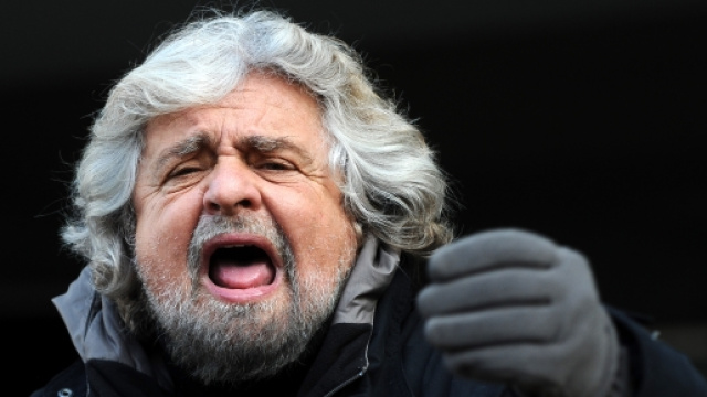 Beppe Grillo leader del Movimento 5 Stelle
