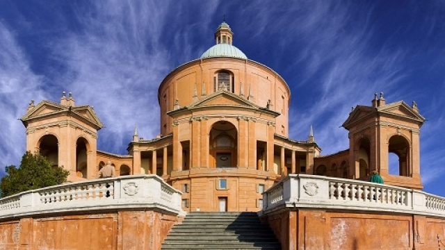 Il Santuario di S.Luca,arrivo del Giro dell'Emilia