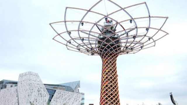 L'Albero della Vita, accanto il padiglione Italia