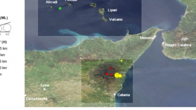 le zone interessate dalle recenti scosse