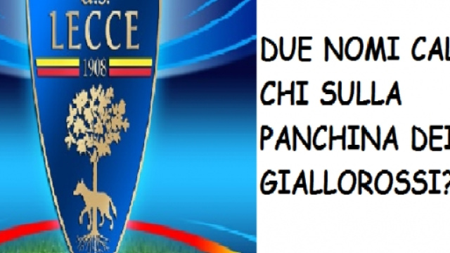 Il Lecce pensa all'esonero di Asta.