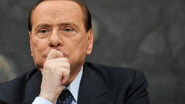 Silvio Berlusconi in riflessione