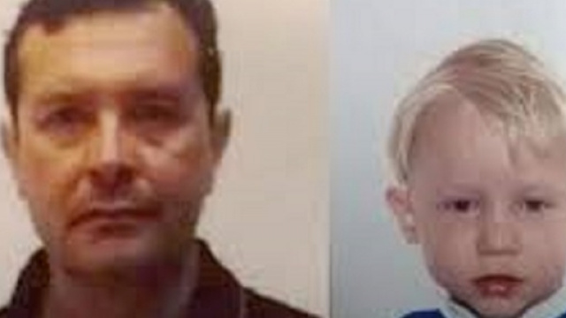 Maravalle con il piccolo Maxim, 5 anni