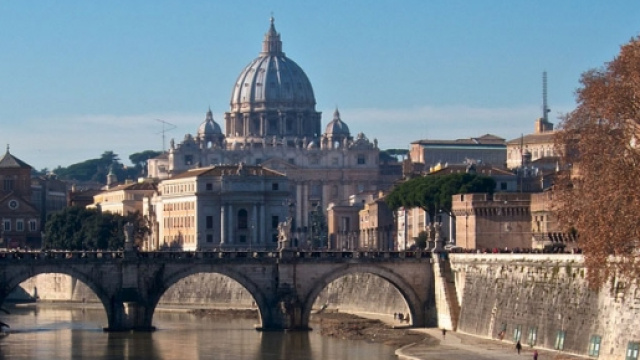 Uno scorcio della citt&agrave; eterna: Roma