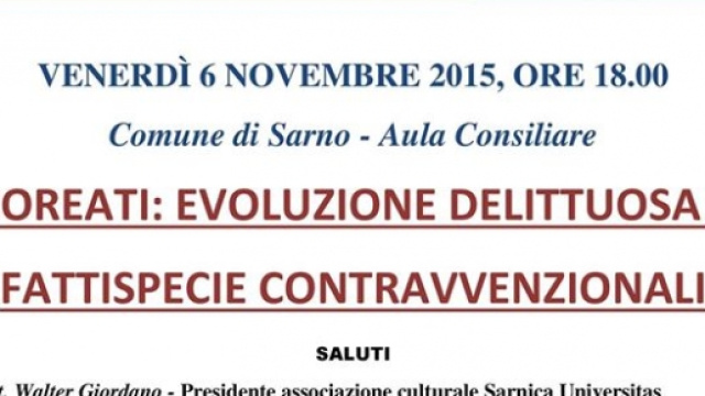 importante iniziativa nel comune di Sarno