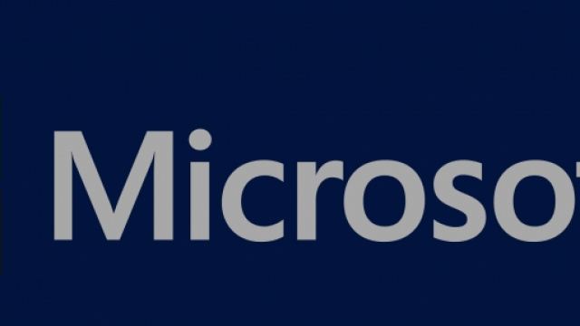 Il logo ufficiale dell'azienda americana Microsoft