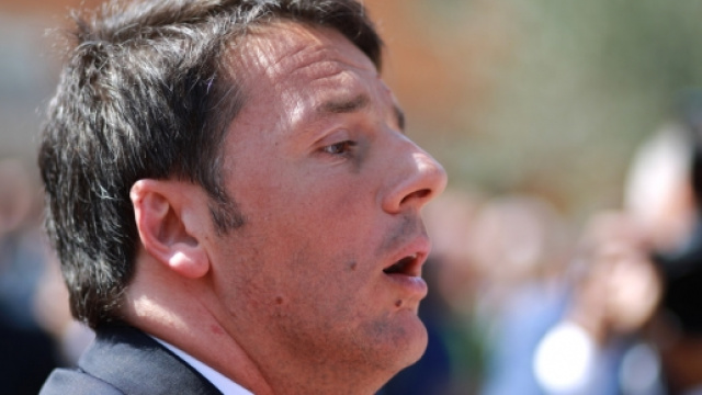 Il primo ministro Matteo Renzi