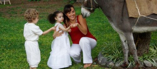 Miguelzinho Lupita, Juanita e Filemon.