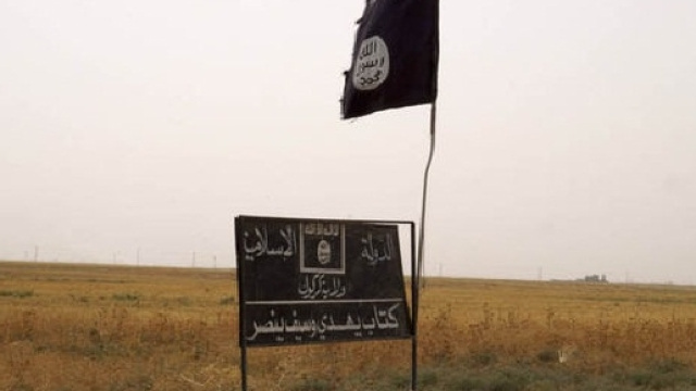 Avamposto abbandonato dello Stato Islamico
